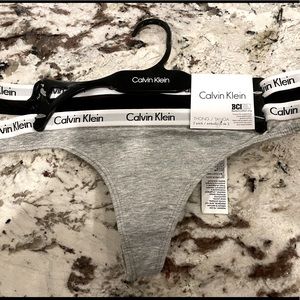 Calvin Klein Thong Panties - Size Small